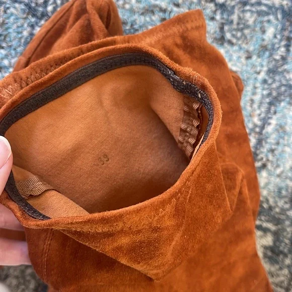 Maje Suede Over the Knee Sock Boot - Picture 9 of 12